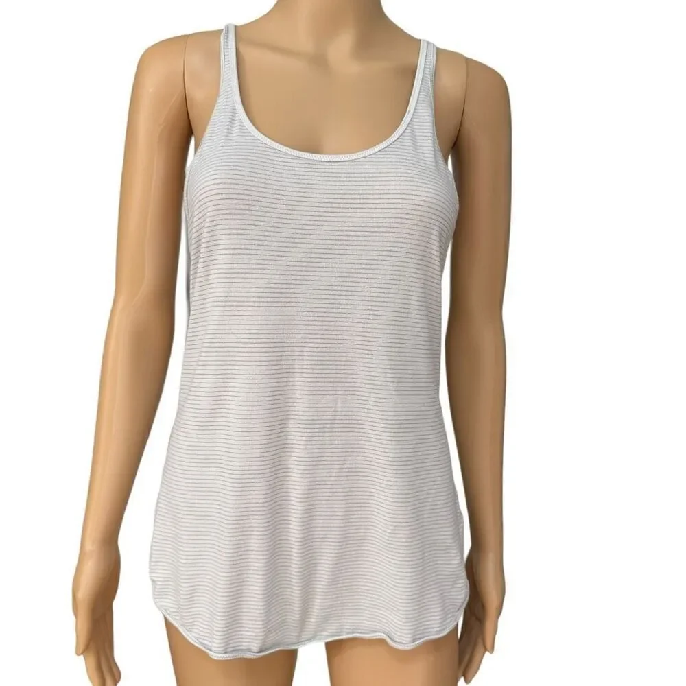 Lululemon striped racer back flowy athletic tank size 6?